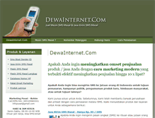 Tablet Screenshot of dewainternet.com